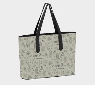 Courtroom Botanica Vegan Leather Tote - *This is not legal advice