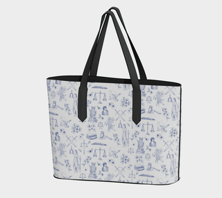 Courtroom Botanica Vegan Leather Tote - *This is not legal advice