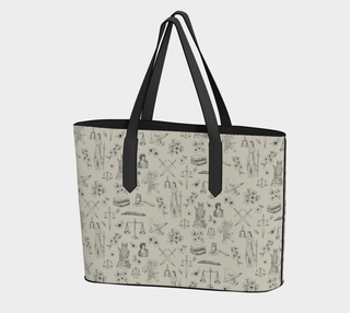 Courtroom Botanica Vegan Leather Tote - *This is not legal advice