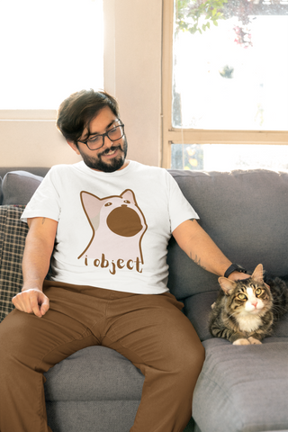 I Object Cat Tee