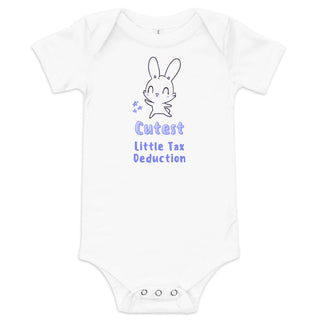 Cutest Little Tac Deduction Baby short sleeve one piece - *This is not legal advice