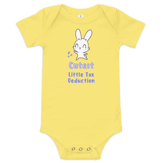 Cutest Little Tac Deduction Baby short sleeve one piece - *This is not legal advice
