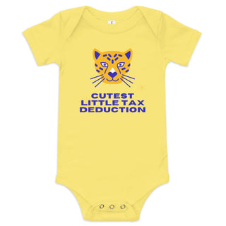 Cutest Little Tax Deduction Baby short sleeve one piece - *This is not legal advice