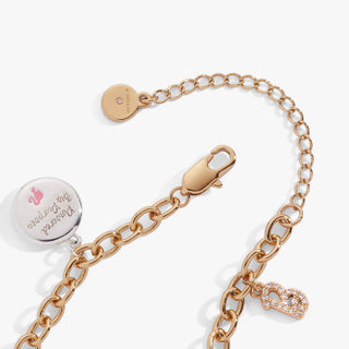 Barbie™ Legal Charm Bracelet: Two Tone