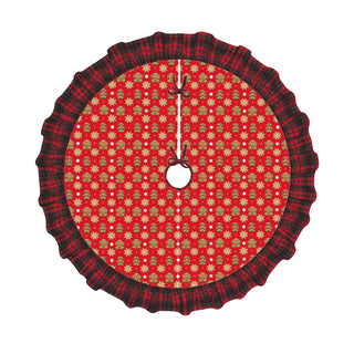 Plaid Christmas Tree Skirt