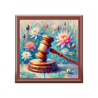 Decorum Jewelry Box - Perfect for Lawyers and Legal Professionals - *This is not legal advice
