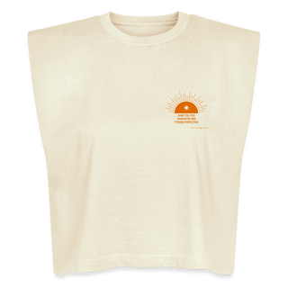 Don't Tell the Character and Fitness People This Women's Garment Dyed Muscle Tank - *This is not legal advice