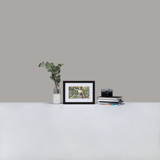 Dotted Justice Matte Paper Framed Poster With Mat - *This is not legal advice