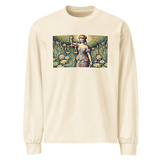 Dotted Justice Premium heavyweight long sleeve shirt - *This is not legal advice