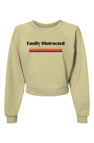 Easily Distracted Raglan Pullover Fleece Sweatshirt - *This is not legal advice