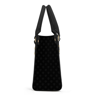 Scales of Justice  Luxury Women PU Tote Bag - Black