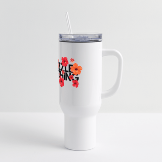 Embezzle Everything 40 oz Travel Tumbler - *This is not legal advice