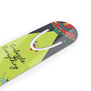 Embezzle Everything Bookmark - *This is not legal advice