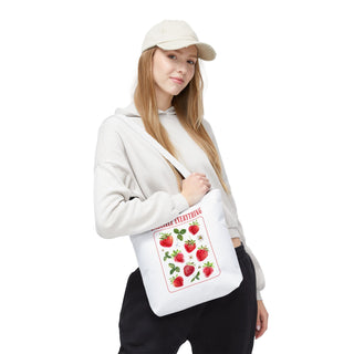 Embezzle Everything Strawberry Tote Bag - Fun Grocery Bag for Fruits Lovers - *This is not legal advice