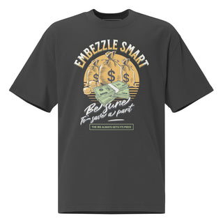 Embezzle Smart Oversized faded t-shirt - *This is not legal advice