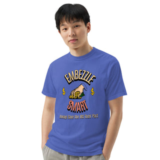 Embezzle Smart Unisex garment - dyed heavyweight t-shirt - *This is not legal advice