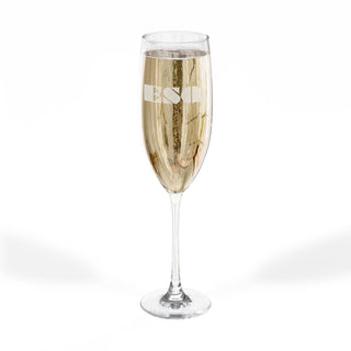 Engraved ESQ. Champagne Flute - *This is not legal advice