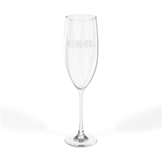 Engraved ESQ. Champagne Flute - *This is not legal advice