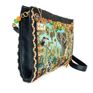 Environmental Law Embroided and Beaded Crossbody Handbag - *This is not legal advice