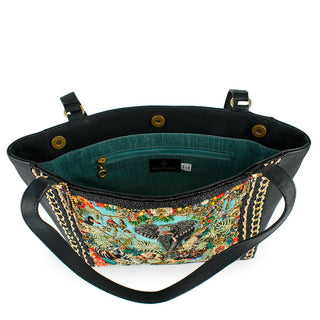 Environmental Law Embroidered and Beaded Tote Handbag - *This is not legal advice