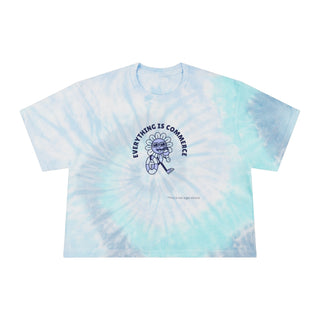 Everything is Commerce Women's Tie - Dye Crop Tee - *This is not legal advice