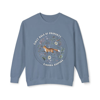 First Rule of Property Unisex Lightweight Crewneck Sweatshirt - *This is not legal advice