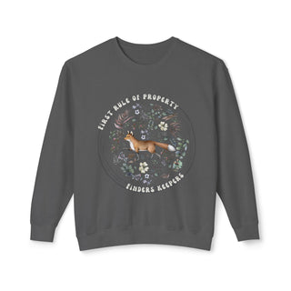 First Rule of Property Unisex Lightweight Crewneck Sweatshirt - *This is not legal advice