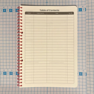 Funny Case Brief Notebooks - *This is not legal advice