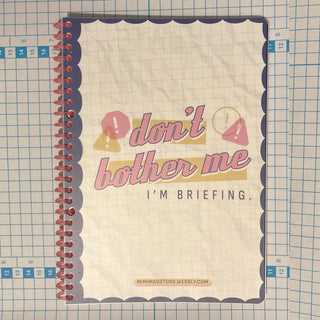 Funny Case Brief Notebooks - *This is not legal advice