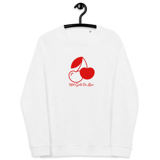 Hot Girls Do Law organic raglan sweatshirt - *This is not legal advice