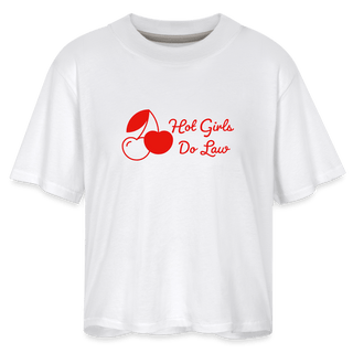 Hot Girls Do Law Women's Boxy Tee - *This is not legal advice