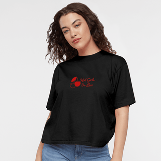 Hot Girls Do Law Women's Boxy Tee - *This is not legal advice