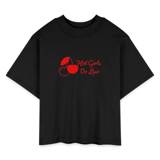 Hot Girls Do Law Women's Boxy Tee - *This is not legal advice