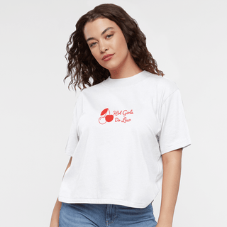 Hot Girls Do Law Women's Boxy Tee - *This is not legal advice