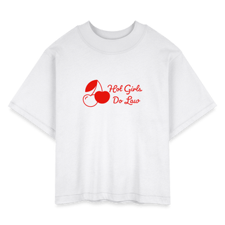 Hot Girls Do Law Women's Boxy Tee - *This is not legal advice