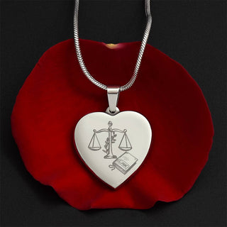 I love law necklace - *This is not legal advice