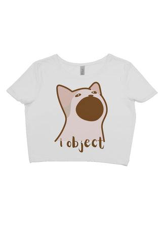 I Object crop tee - *This is not legal advice