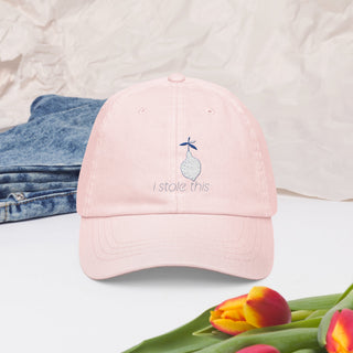 I Stole This Pastel baseball hat - *This is not legal advice