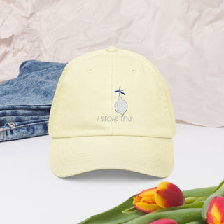 I Stole This Pastel baseball hat - *This is not legal advice