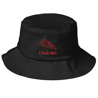 I stole this pizzaOld School Bucket Hat - *This is not legal advice