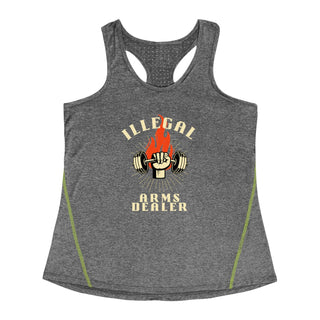 Illegal Arms Dealer Women's Racerback Sports Top - *This is not legal advice