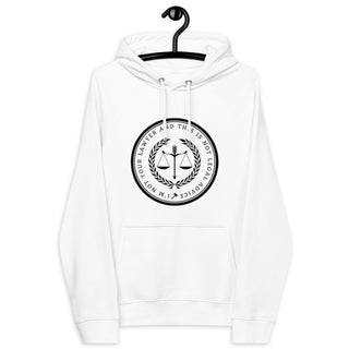 I'm not your lawyer and this is not legal advice Unisex eco raglan hoodie - *This is not legal advice