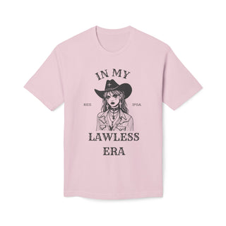 In My Lawless Era Unisex Midweight T-shirt, Made in US - *This is not legal advice