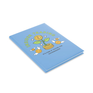 Insider Trading Notebook with Puffy Covers - *This is not legal advice