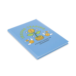 Insider Trading Notebook with Puffy Covers - *This is not legal advice