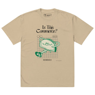 Is This Commerce? Oversized faded t-shirt - *This is not legal advice