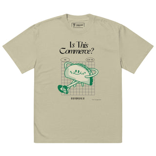 Is This Commerce? Oversized faded t-shirt - *This is not legal advice