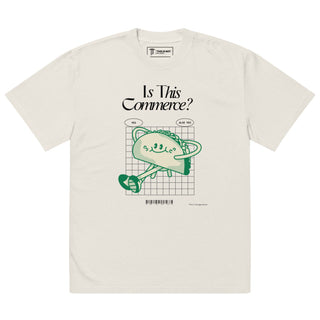Is This Commerce? Oversized faded t-shirt - *This is not legal advice