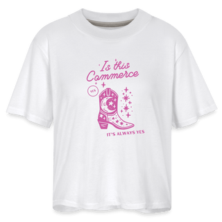 Is This Commerce Women's Boxy Tee - *This is not legal advice