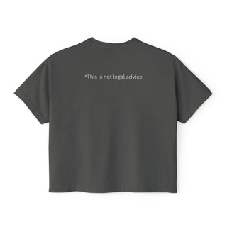 It Depends Women's Boxy Tee - *This is not legal advice